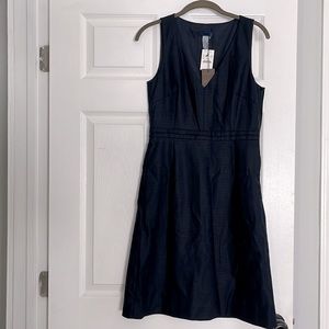 NWT Navy sleeveless J. Crew dress for work